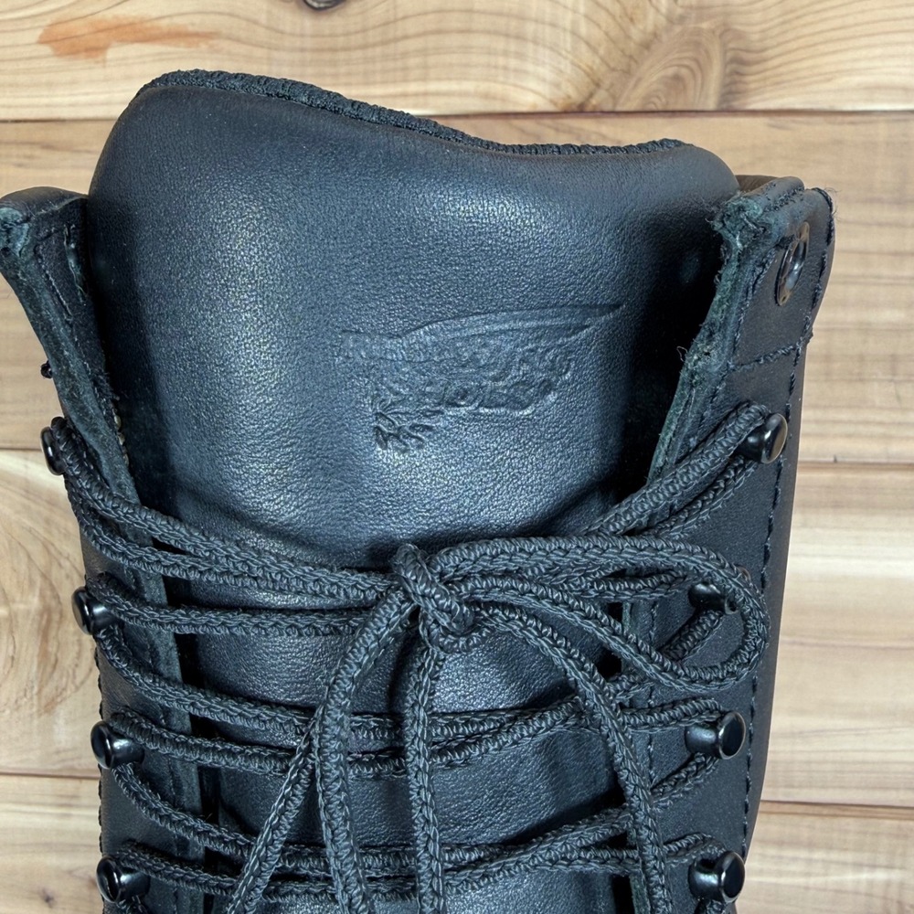 Red Wing Logger Boots Black Waterproof Steel Toe 400g Thinsulate 4416 Mens 9 E2 - Picture 14 of 16
